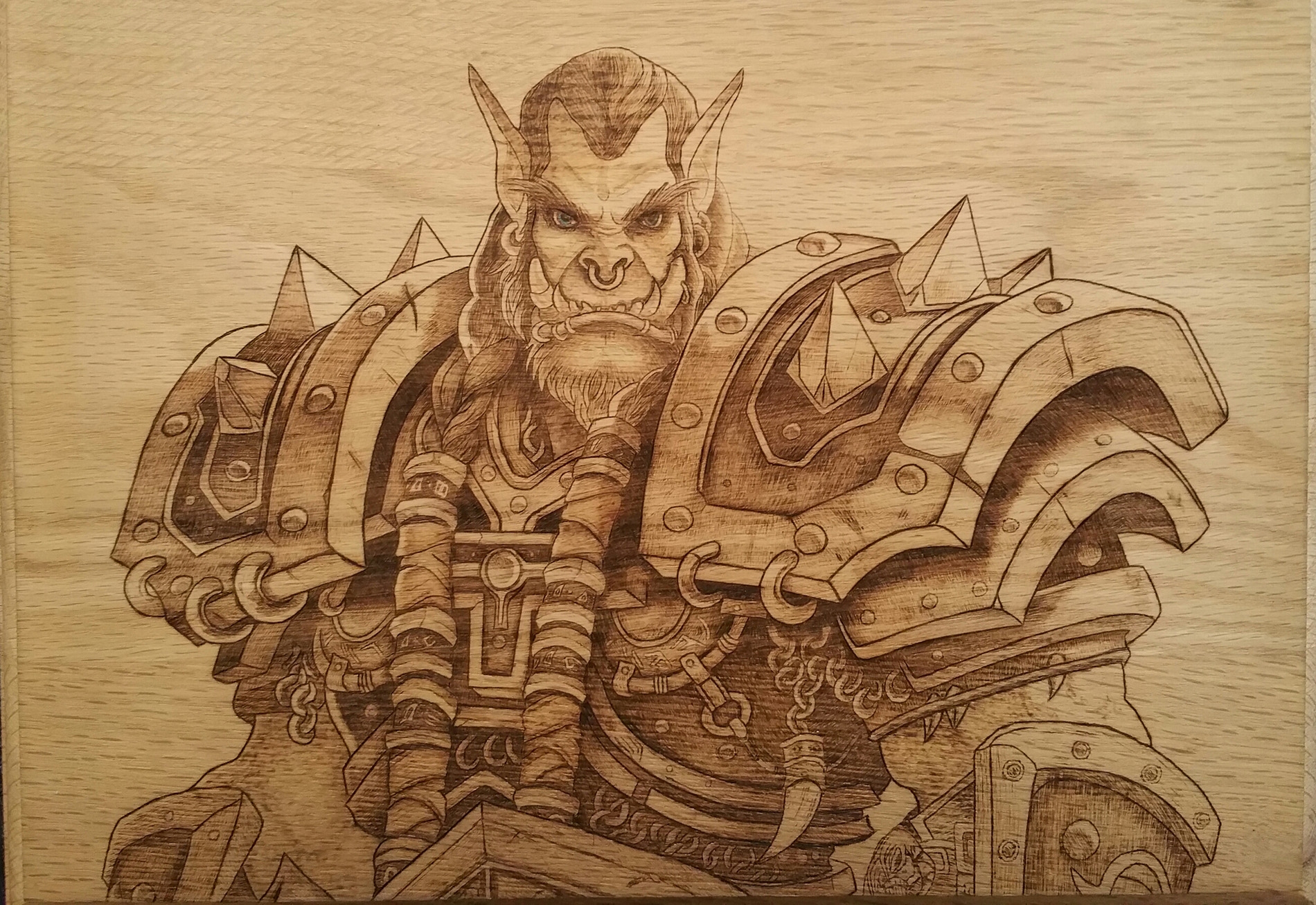 Пирография World of Warcraft