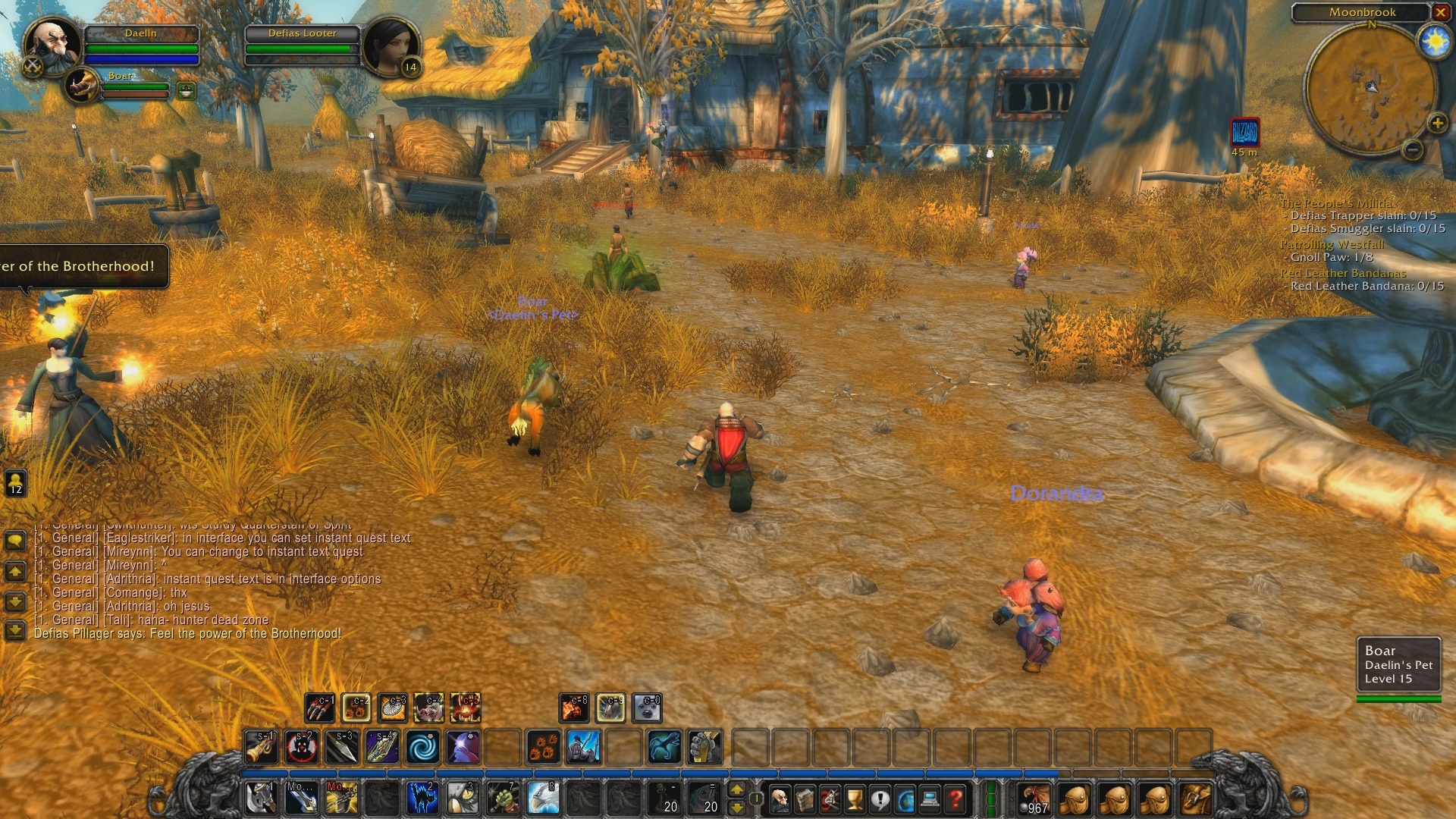 Игра wow 53. World of Warcraft Classic классы. The Defias Brotherhood wow Classic. World of Warcraft Classic hardcore screenshot.