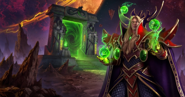 Фоны меню кампаний из Warcraft III: Reforged