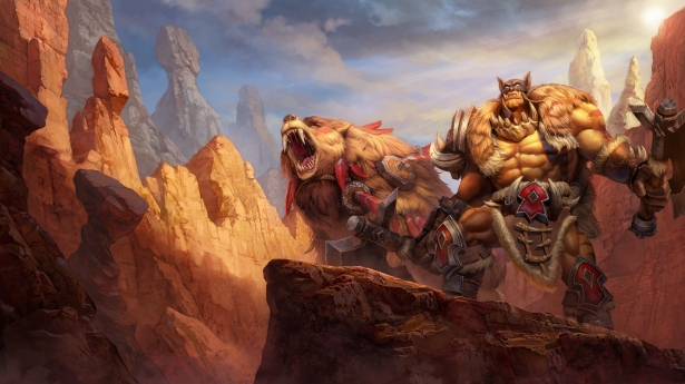 Фоны меню кампаний из Warcraft III: Reforged