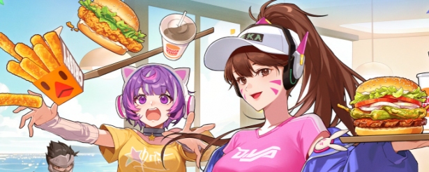 Для игроков из Китая пройдет мероприятие Overwatch x Burger King