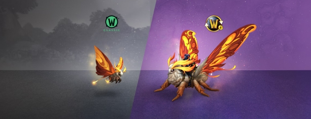Представлена новая награда за подписку на 6 или 12 месяцев на WoW – Солнцезарный порхаон